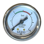 Izzo Slim/Low Profile Alex/Duetto Steam Pressure Gauge 0-3 Bar