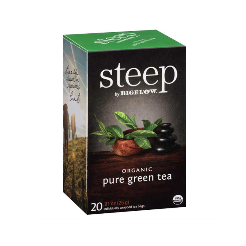 Steep by Bigelow - Organic Pure Green Tea 20 Ct.