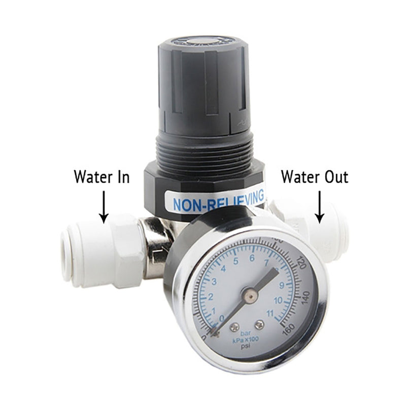 Pressure Regulator Valves with Gauge