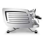 side view of the victoria arduino black eagle volumetric commercial espresso machine