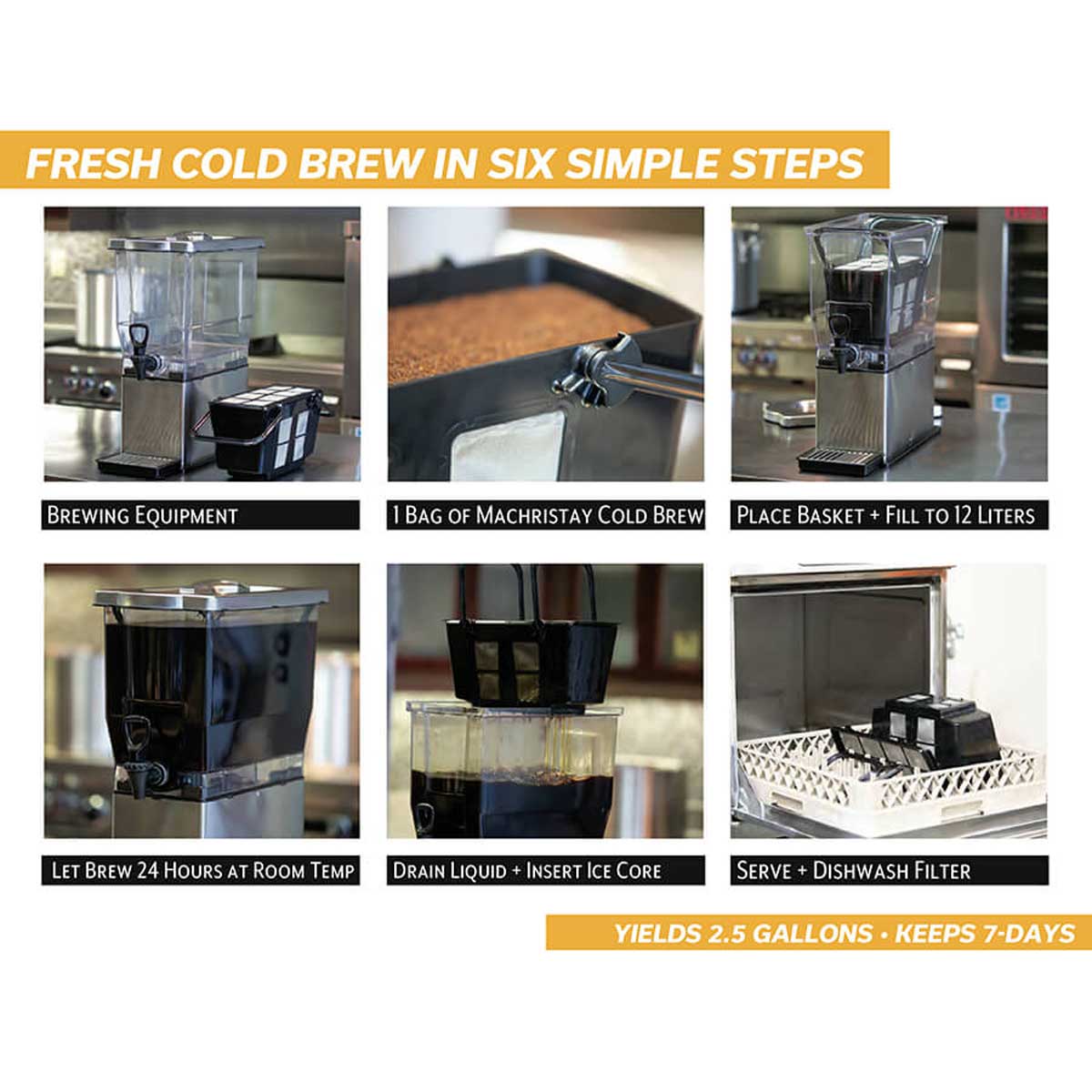 Cold Brew Maker and Dispenser