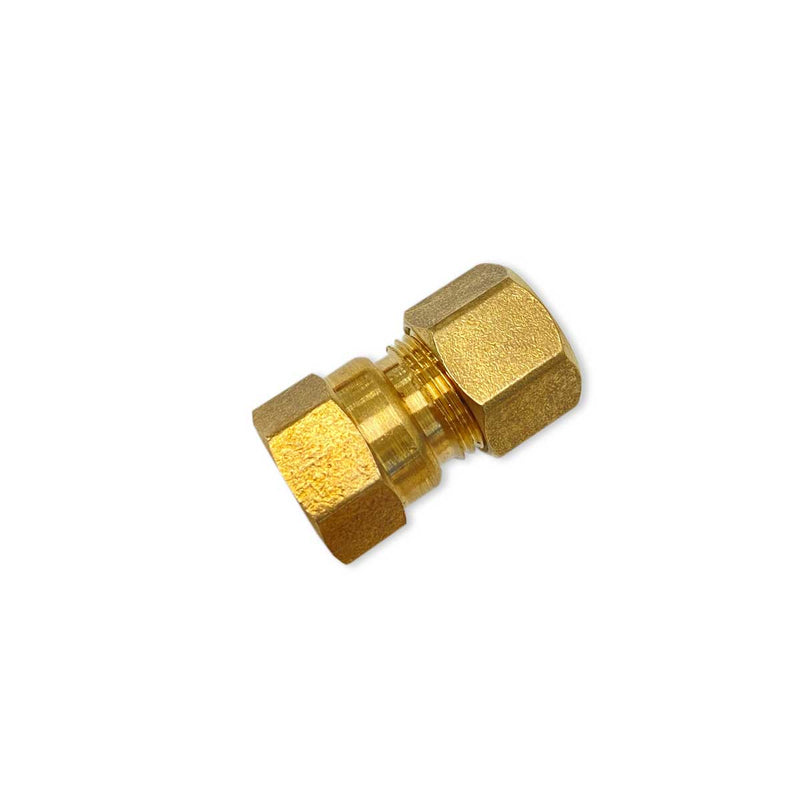 Fitting Brass 3/8 Comp x 1/4 FPT