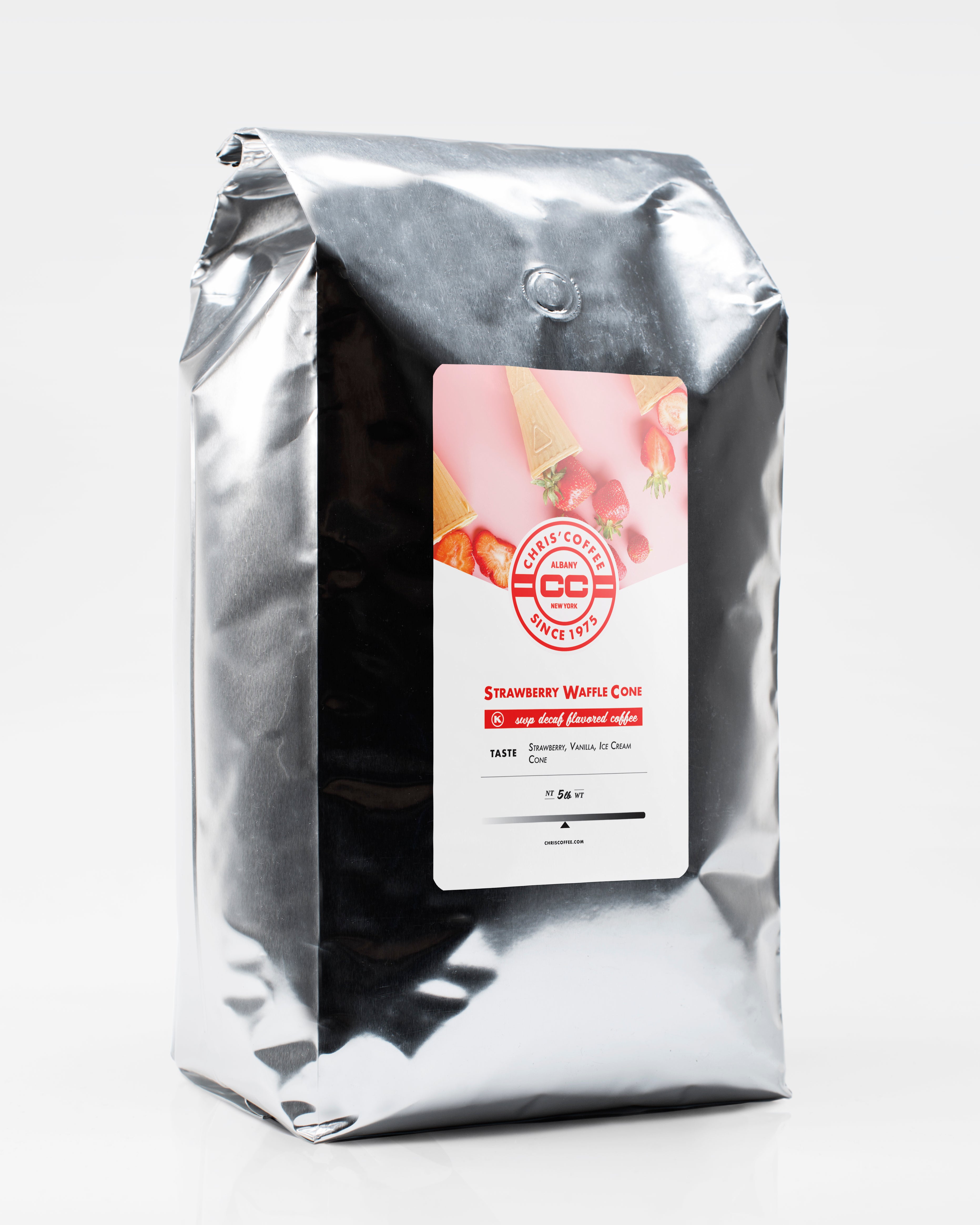 Strawberry Waffle Cone