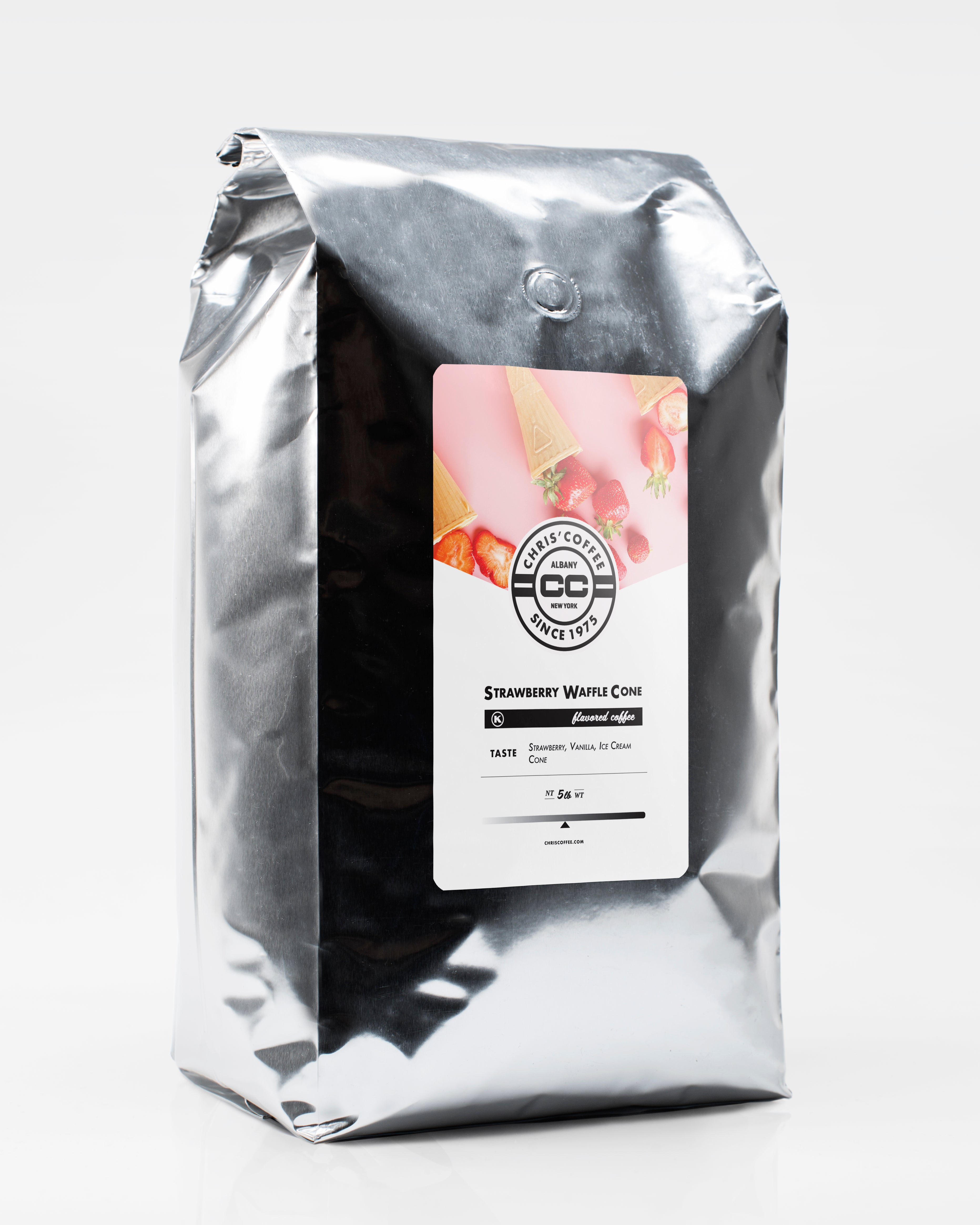 Strawberry Waffle Cone