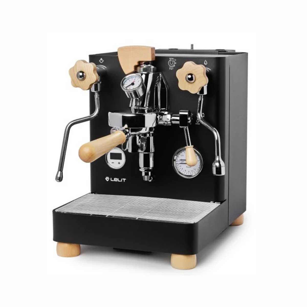 Lelit Bianca V3 Dual Boiler Espresso Machine - Matte Black – Whole Latte  Love