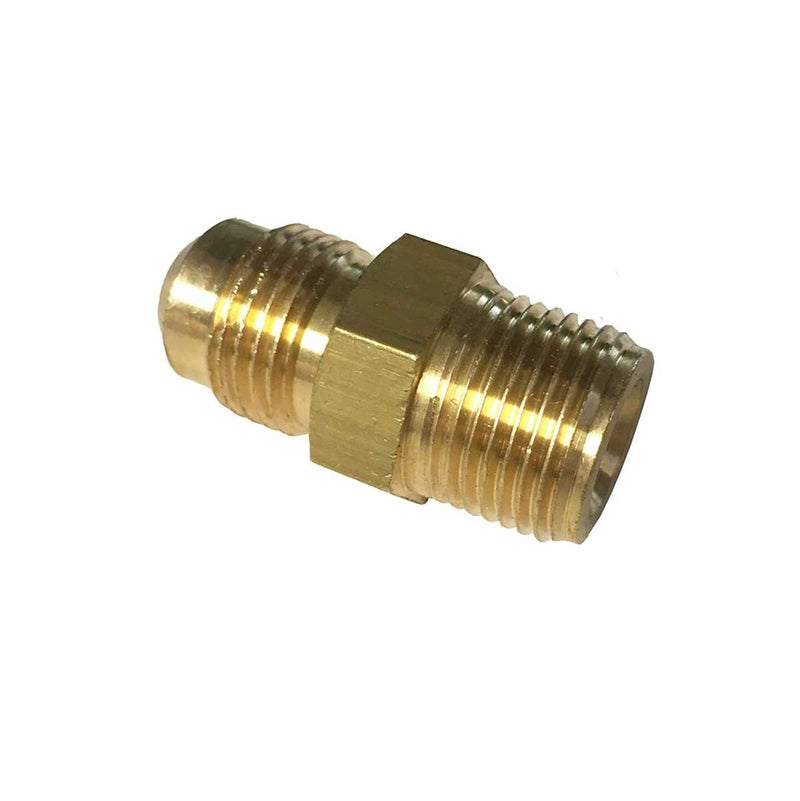3/8" Male BSPT to 3/8" U.S. Male Flare