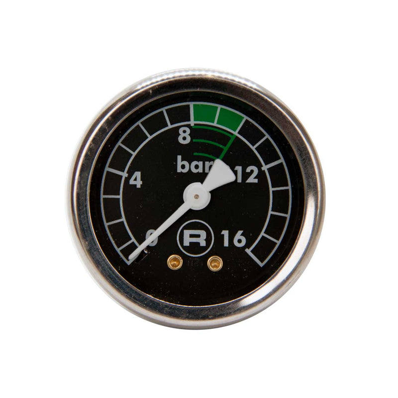 Pump Pressure Gauge 0-16 Bar (black)