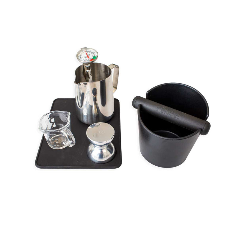 Complete Espresso Machines Sets & Barista Accessories