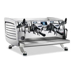 front angled 2 group victoria arduino black eagle volumetric commercial espresso machine