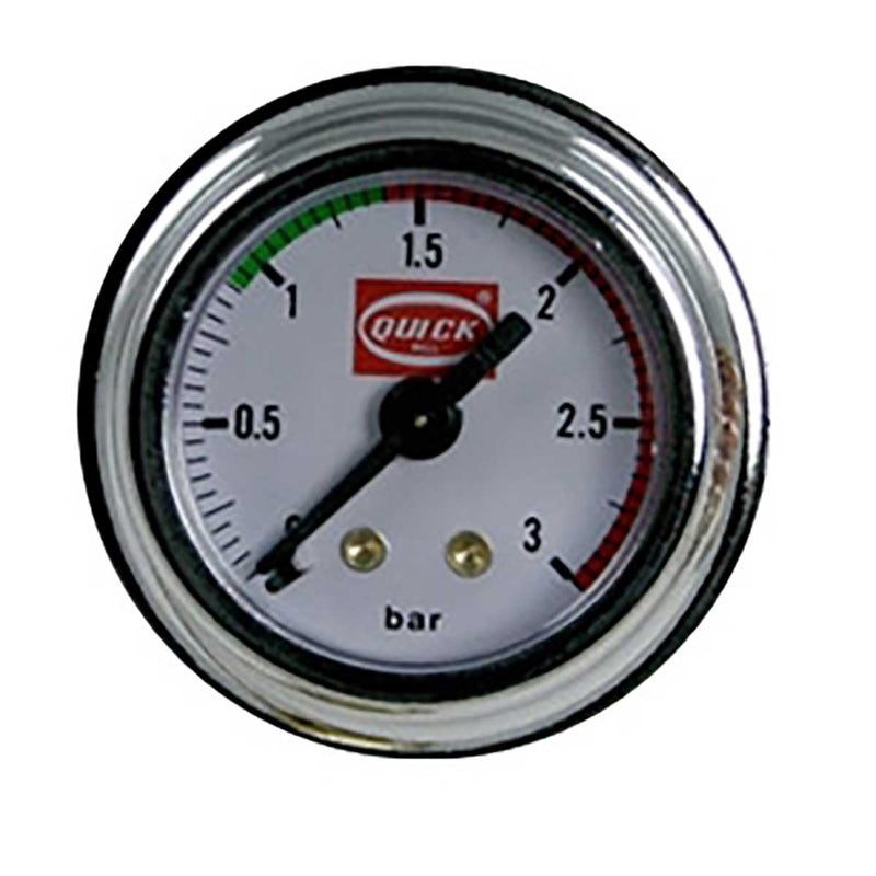 Boiler Pressure Gauge With Quick Mill Logo