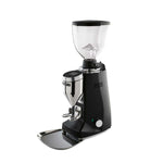 mazzer major v electronic doserless espresso grinder in black shot from the front