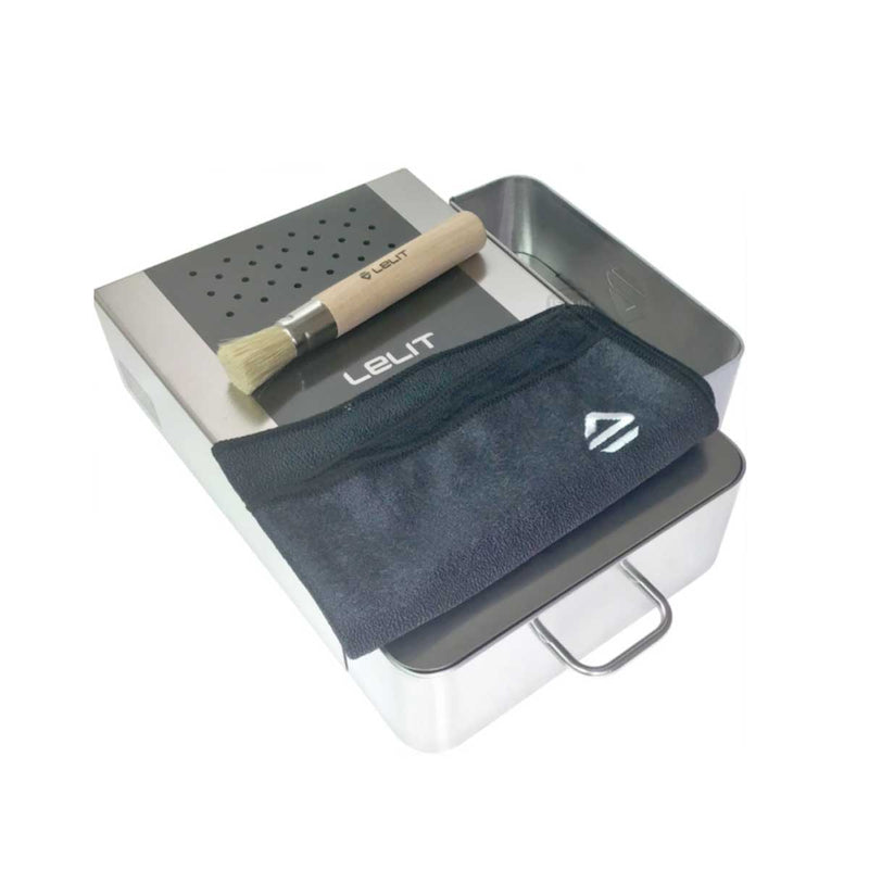 Knock Box Drawer With Cloth & Brush